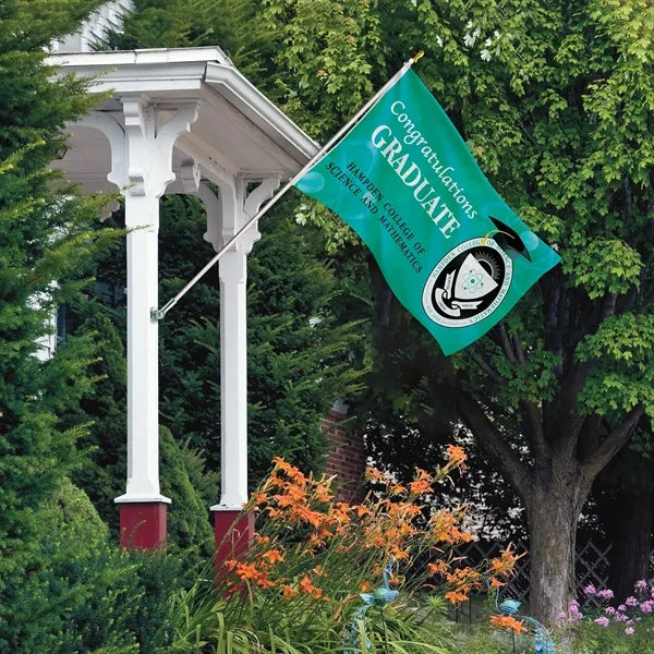 Promotional 3' x 5' Flag Kit with Pole and Silver Bracket