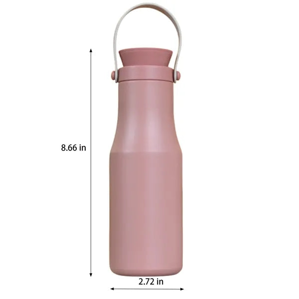 16oz. Portable Stainless Steel Insulated Bottle with Handle