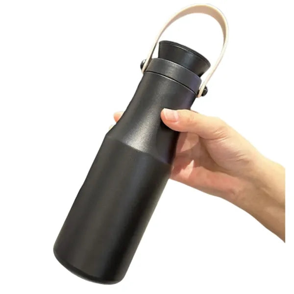 16oz. Portable Stainless Steel Insulated Bottle with Handle