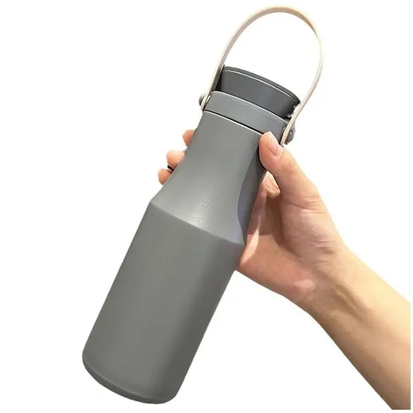 16oz. Portable Stainless Steel Insulated Bottle with Handle