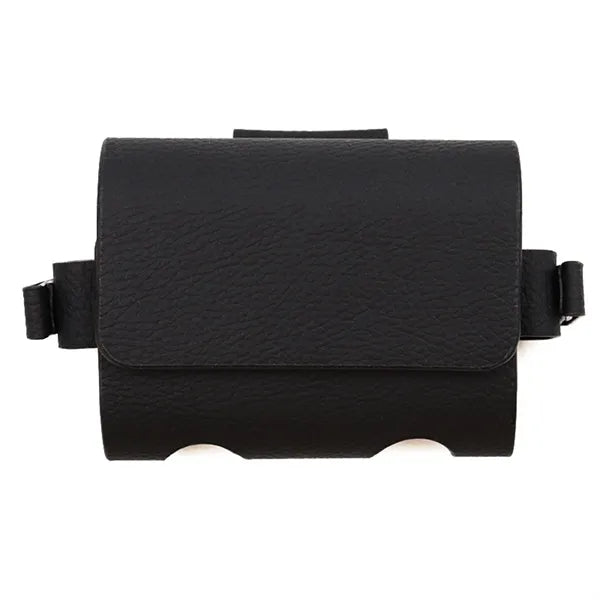Golf Pouch Leather Holder for 2 Balls and Tees