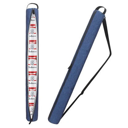 Golf Beer Cooler Sleeve with Shoulder Strap Insulated