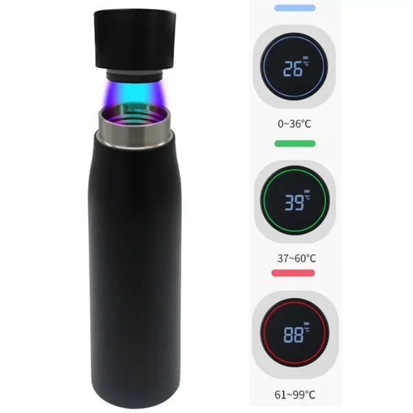 17oz. Smart UV Self-Cleaning Temp Display Insulated Bottle