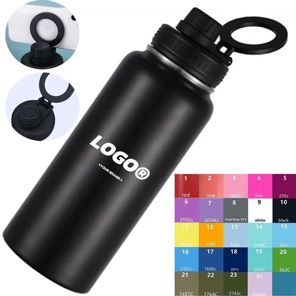25oz. Magnetic Phone Holder Stainless Steel Insulated Bottle