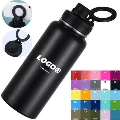 25oz. Magnetic Phone Holder Stainless Steel Insulated Bottle