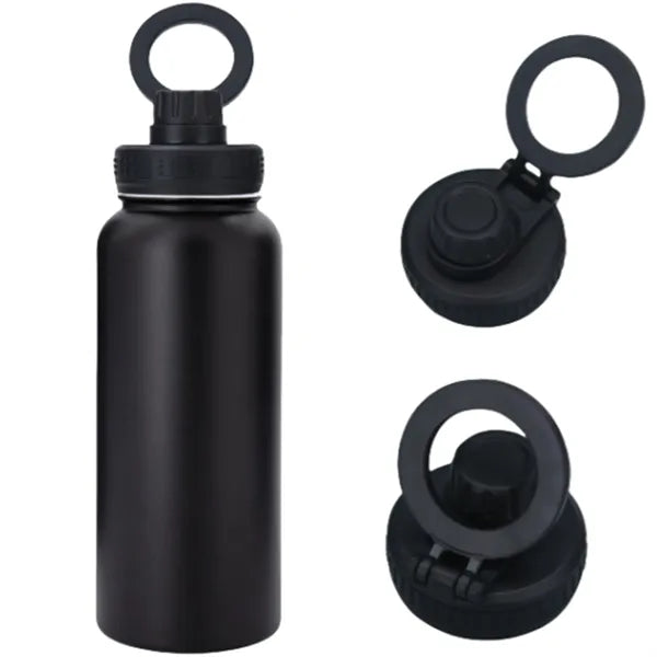 25oz. Magnetic Phone Holder Stainless Steel Insulated Bottle