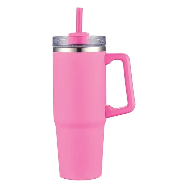 Premium 30 oz.Vacuum Insulated Tumbler Mug w/ Handle