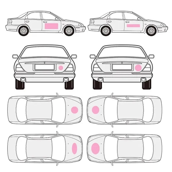 Magnetic Car Sticker