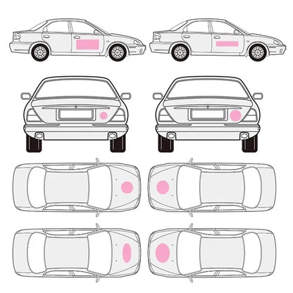 Magnetic Car Sticker