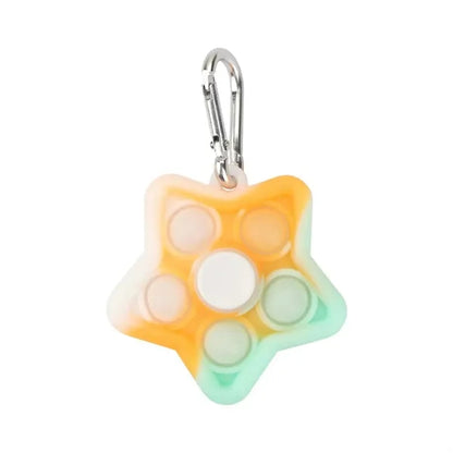 Silicone Star shaped Fidget Spinner Toys