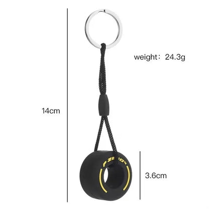 Ultra Realistic Tire Keychain