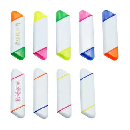 Dual Tip Four Sided Highlighter Pen