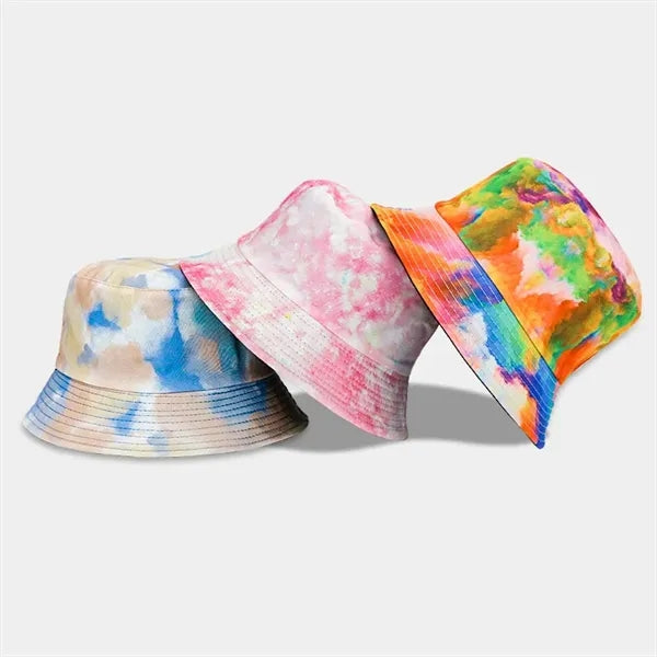 Double Side Wear Tie Dyed Bucket Hat