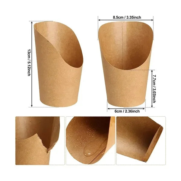Quickserve Fries Cups