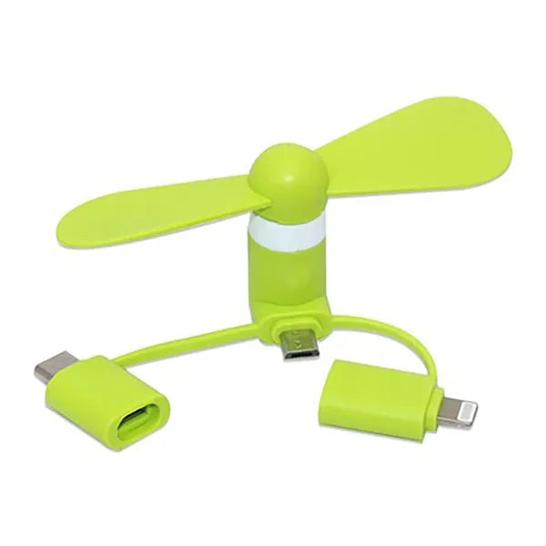 3 In 1 Mini Usb Cellphone Fan