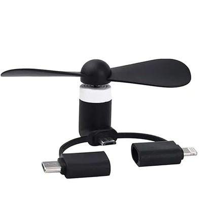 3 In 1 Mini Usb Cellphone Fan