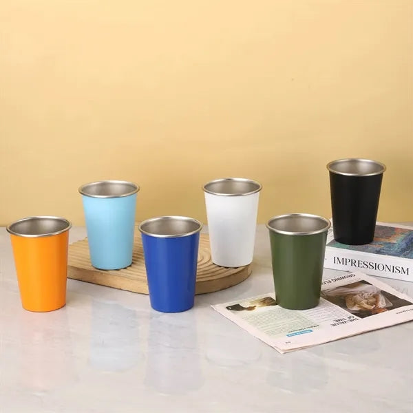 16oz Stainless Steel Wide Mouth Cup