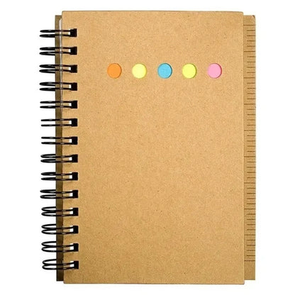 EcoNOTE Mini-Sticky Book with Ruler -4.25" x 5"