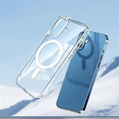 iPhone Case (Mag Safe) for 16 Series clear -TPU bumpers