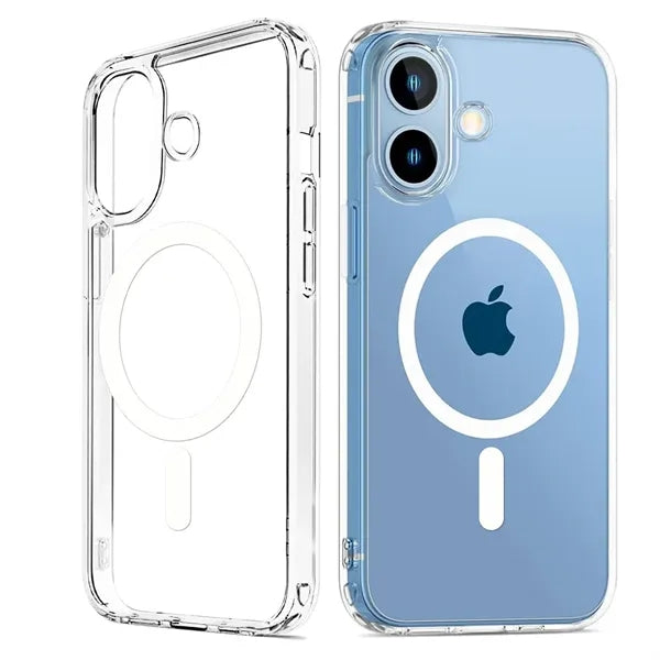iPhone Case (Mag Safe) for 16 Series clear -TPU bumpers
