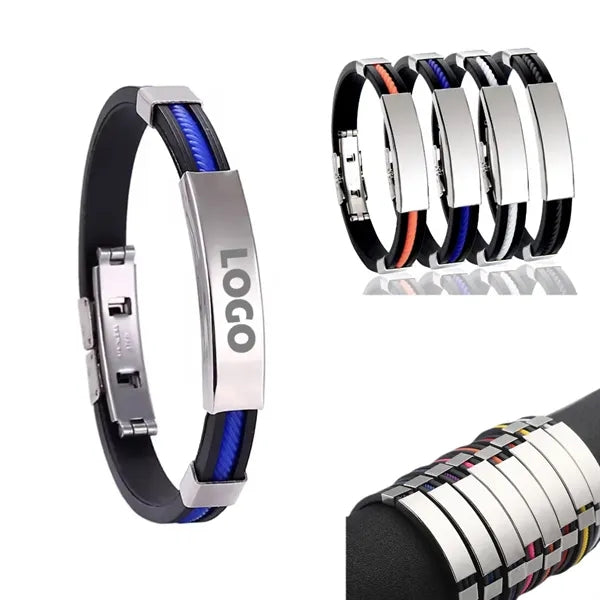 MOQ 10 pcs US Style Titanium Bracelet