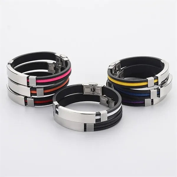 MOQ 10 pcs US Style Titanium Bracelet