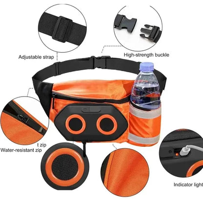 Fanny Pack with Bluetooth Speaker
