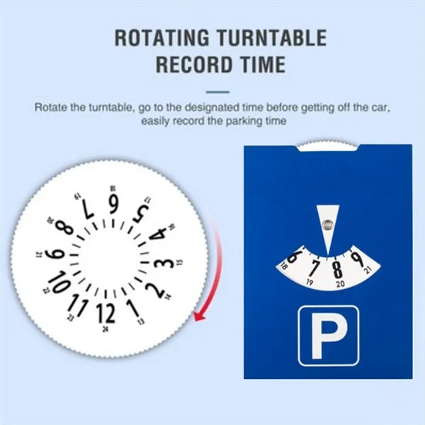 Car Parking Disc Timer