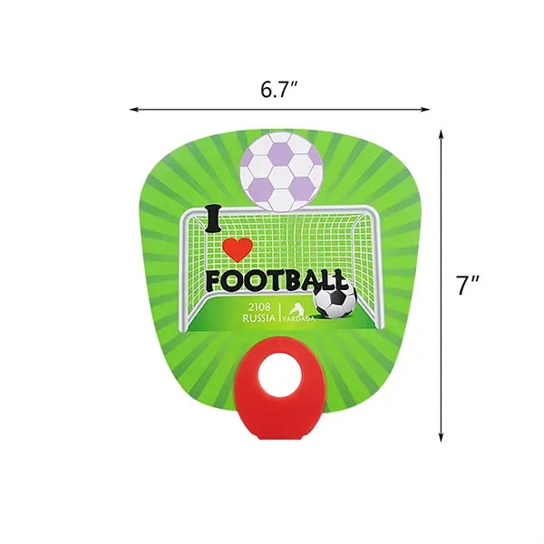 7" x 6.7" Stickless Customized Handheld Fan