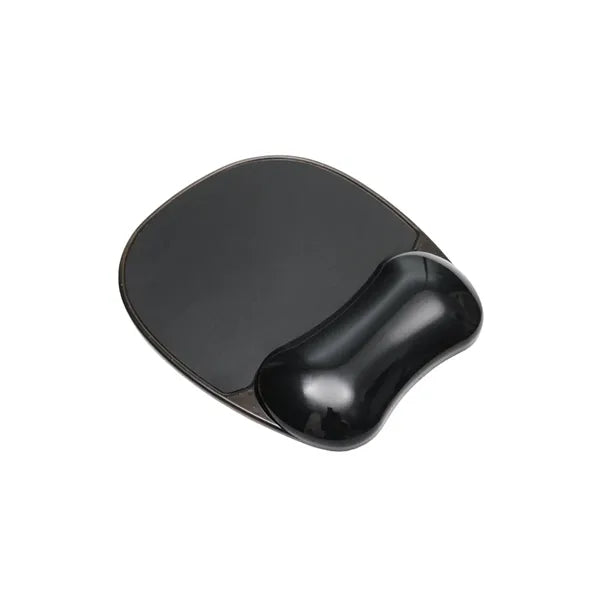 PU Leather Mouse Pad with Silicone Wrist Rest