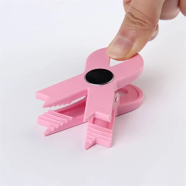 Jumbo Magnetic Awareness Ribbon Memo Custom Clip