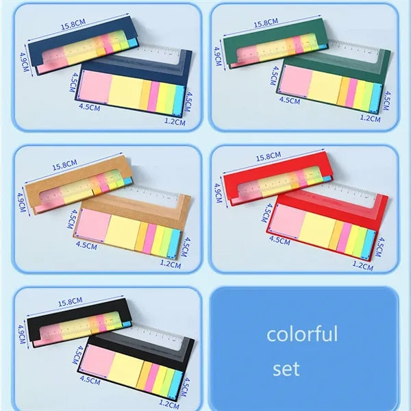 Colorful Sticky Notes Tabs Set