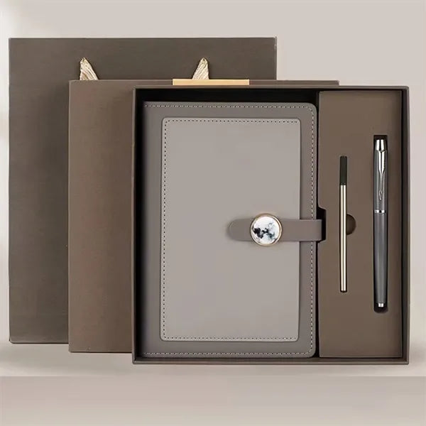 A5 Buckle PU Leather Multi-color Notebook