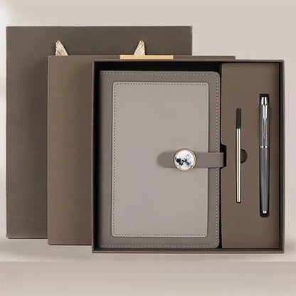 A5 Buckle PU Leather Multi-color Notebook
