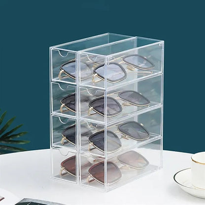 Acrylic Sunglasses and Glasses Custom Storage Case