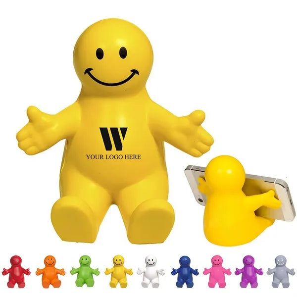 4 Inch Squeezable Smile Phone Holder
