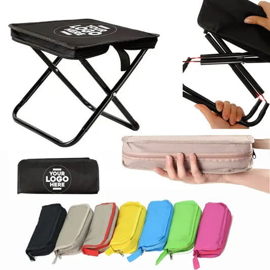Portable Folding Stool with Carry Bag