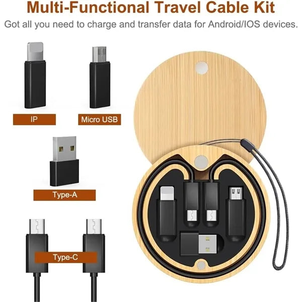 Multi USB Charging Adapter Cable Kit