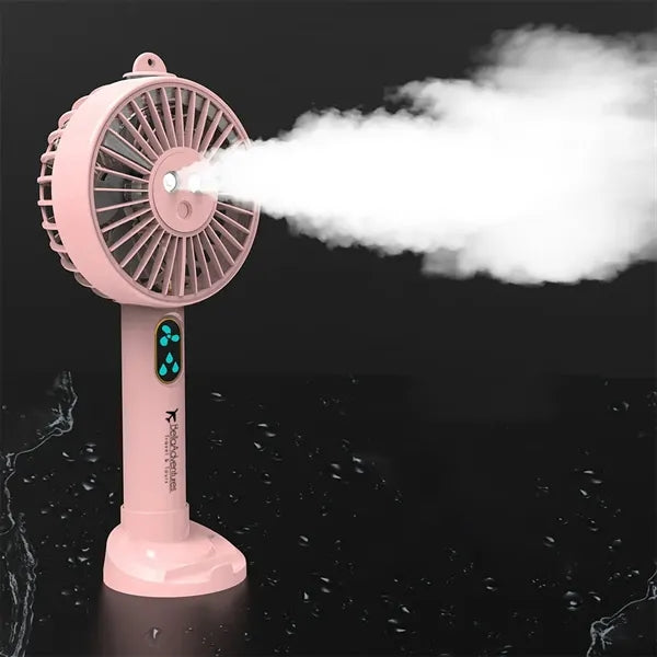 Rechargeable Mist Spray Mini Fan