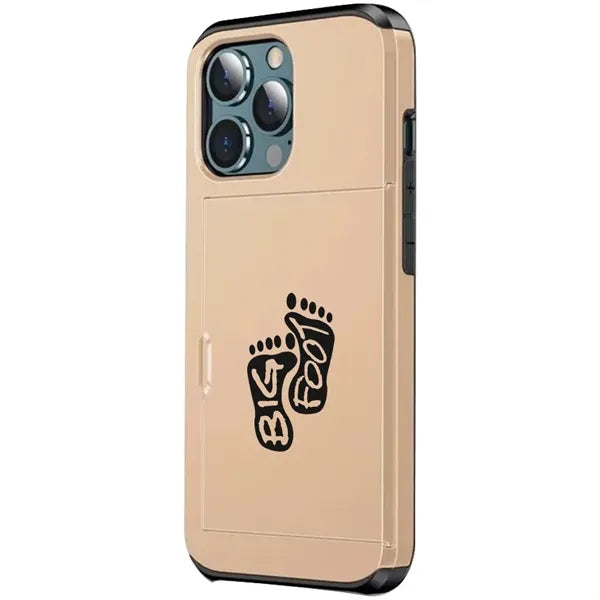 Armored Card Slot Case for iPhone 11/12/13
