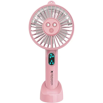 Rechargeable Mist Spray Mini Fan