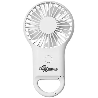 Mini Pocket Fan with Mountaineering Buckle