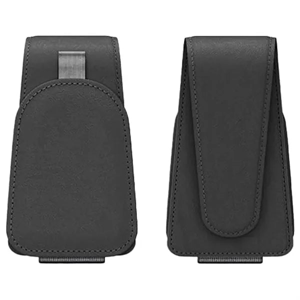 Magnetic Leather Sunglasses Holder And Ticket Card Clip