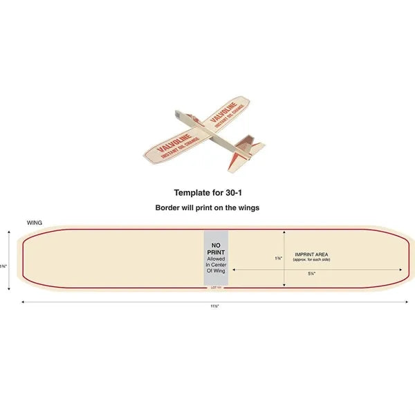 DIY Balsa Wood Airplane Model for Kids Learning