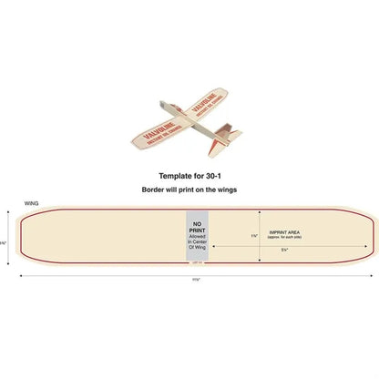 DIY Balsa Wood Airplane Model for Kids Learning