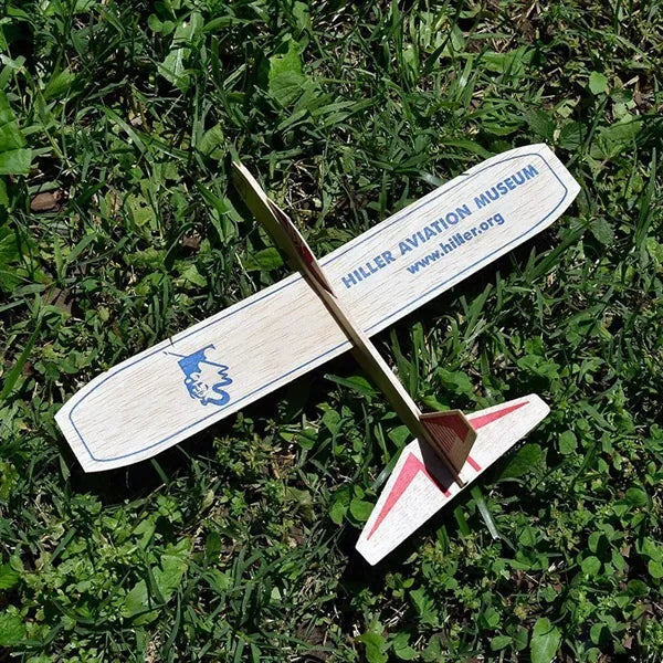 DIY Balsa Wood Airplane Model for Kids Learning