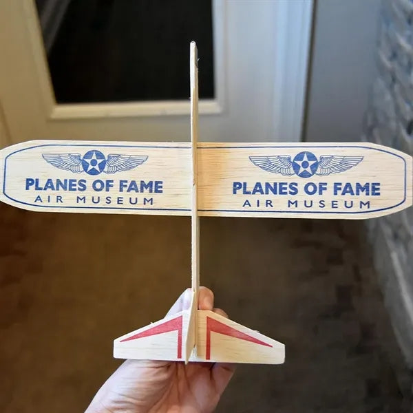 DIY Balsa Wood Airplane Model for Kids Learning