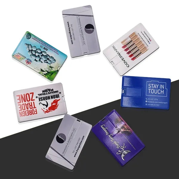 USB Flash Drive 64GB Metal Credit Card Style