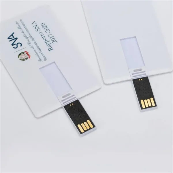 USB Flash Drive 64GB Metal Credit Card Style