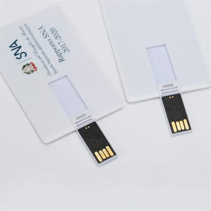 USB Flash Drive 64GB Metal Credit Card Style